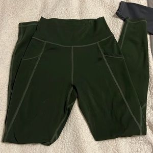 Alphalete Surface Pocket laser cut dark olive